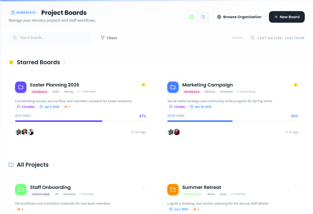 Project Boards
